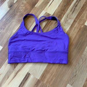 lululemon athletica Bold Purple Sports Bra